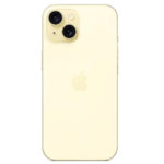 Apple iPhone 15 Задняя крышка / стекло желтая