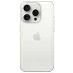 Apple iPhone 15 Pro Задняя крышка / стекло белый титан